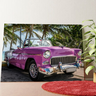 Gepersonaliseerde muurschildering Chevrolet Oldtimer
