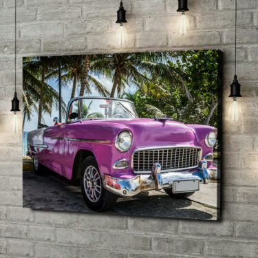 Gepersonaliseerde canvas print Chevrolet Oldtimer